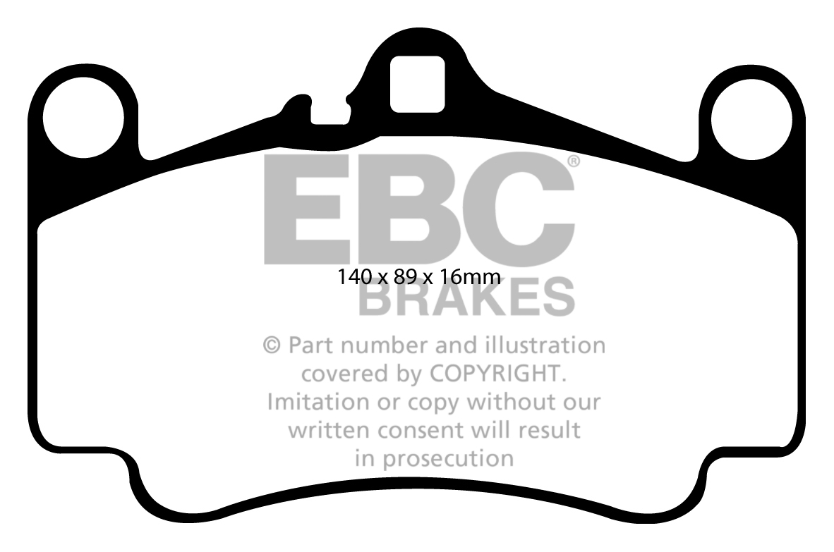 DP1515 - EBC Brake Pads - Ultimax
