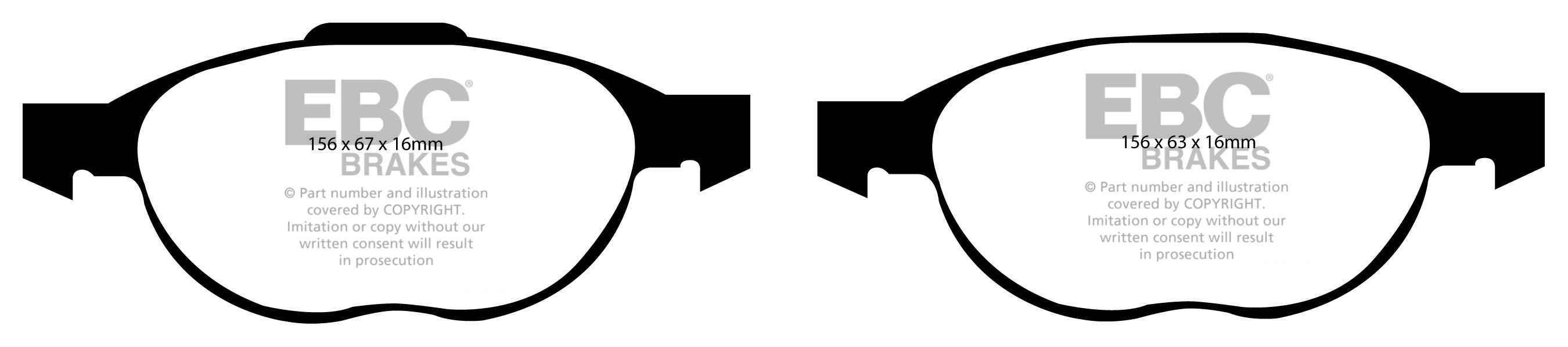 EBC Brake Pads - Ultimax