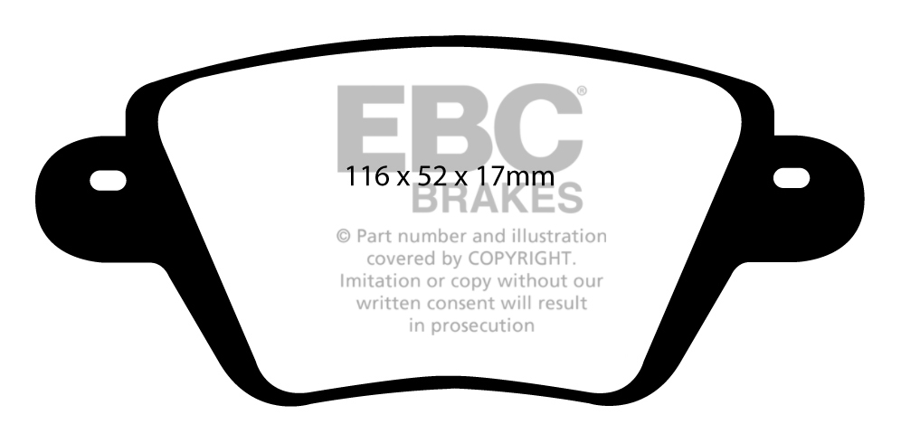 EBC Brake Pads - Ultimax