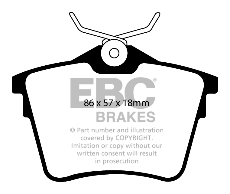 EBC Brake Pads - Ultimax