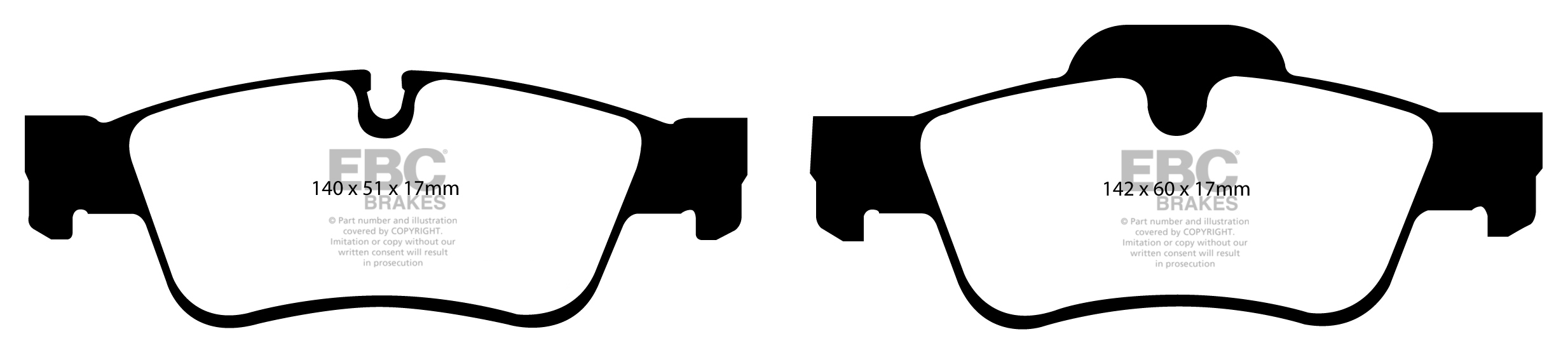 EBC Brake Pads - Ultimax