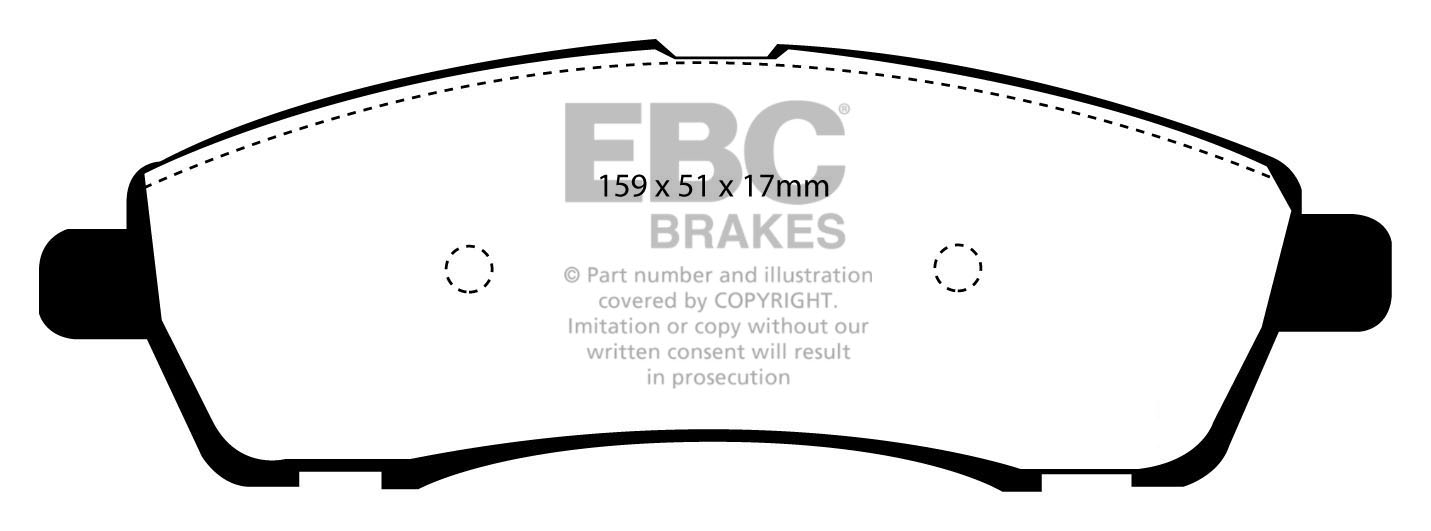 EBC Brake Pads - Ultimax