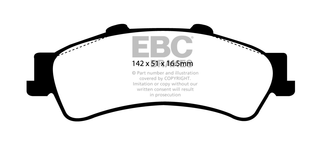 EBC Brake Pads - Ultimax