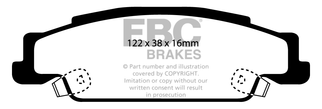 EBC Brake Pads - Ultimax