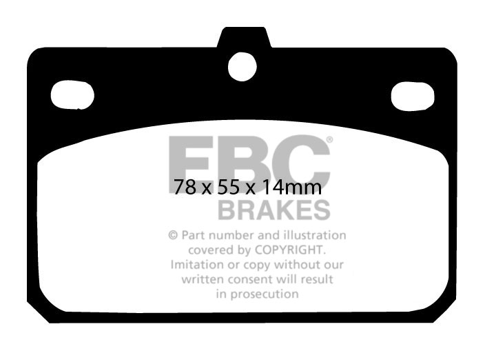 EBC Brake Pads - Ultimax