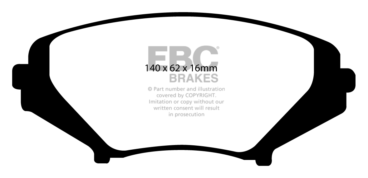 EBC Brake Pads - Ultimax
