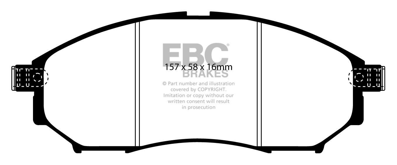EBC Brake Pads - Ultimax