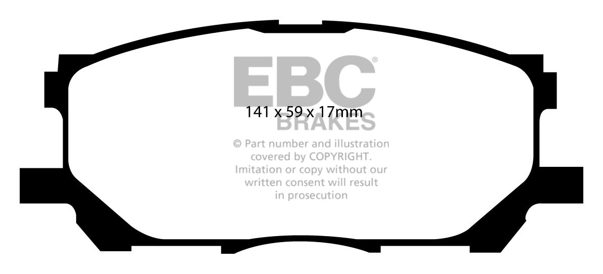 EBC Brake Pads - Ultimax