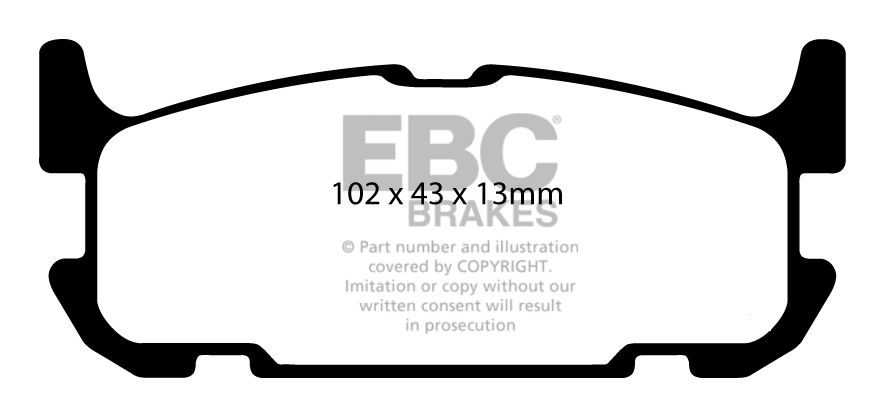 EBC Brake Pads - Ultimax