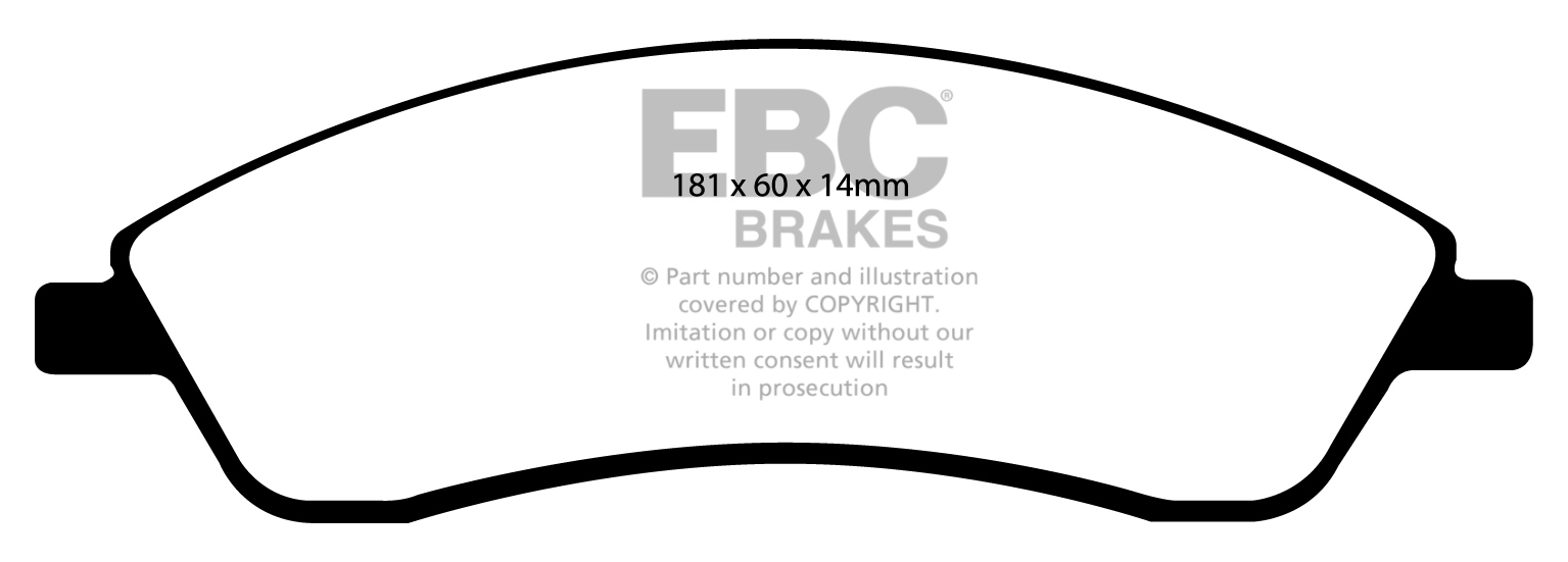 EBC Brake Pads - Ultimax