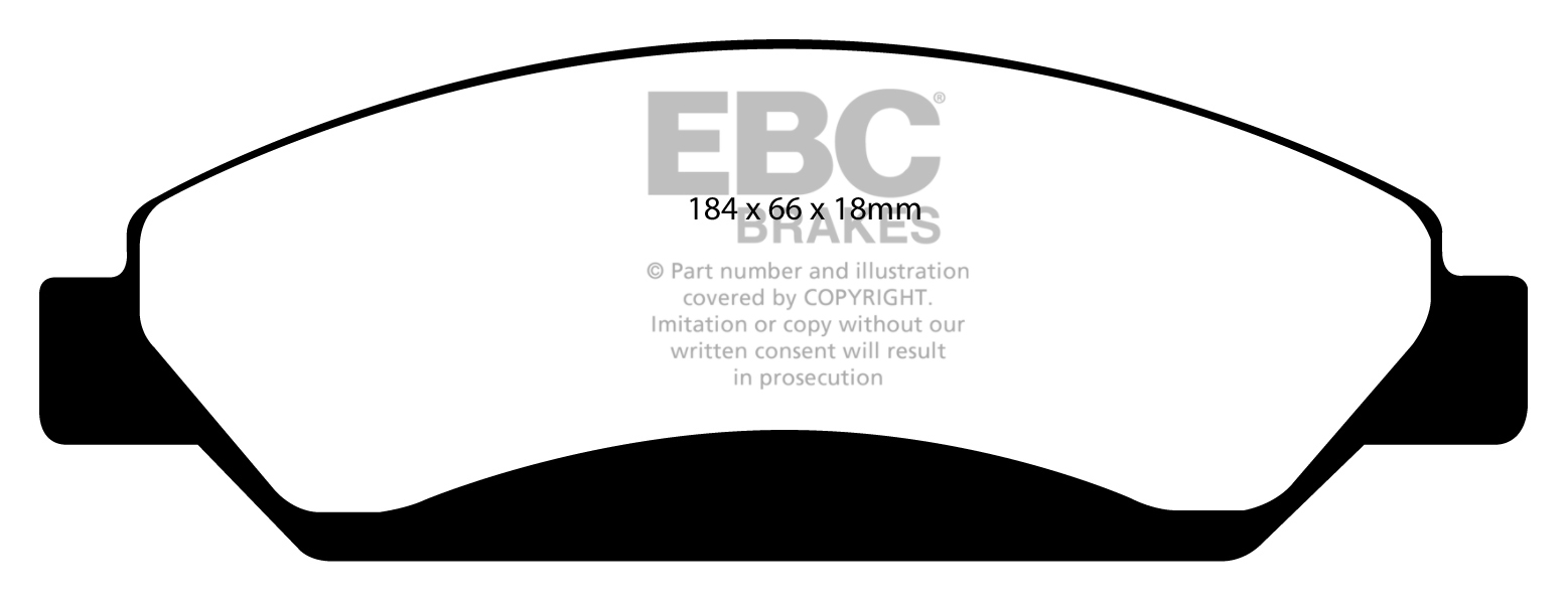 EBC Brake Pads - Ultimax