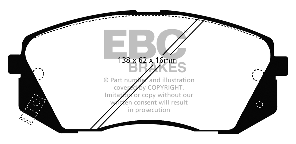 EBC Brake Pads - Ultimax