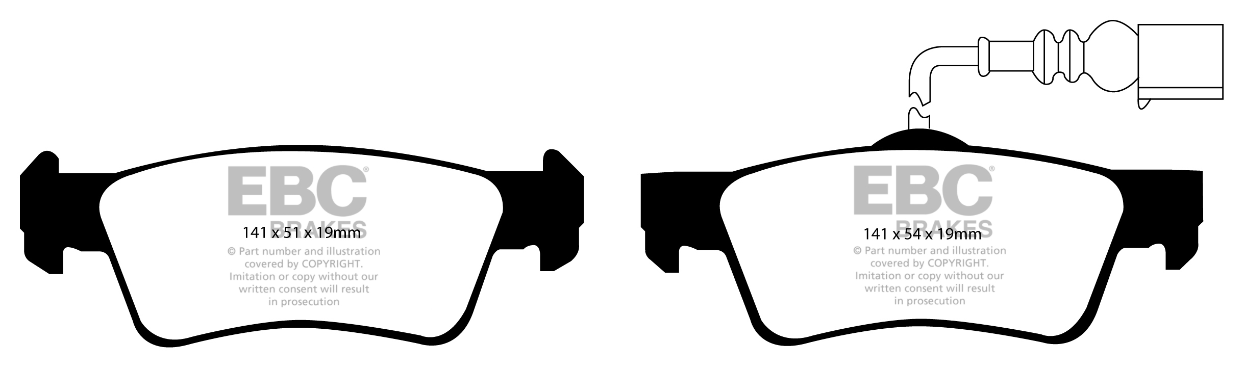 EBC Brake Pads - Ultimax