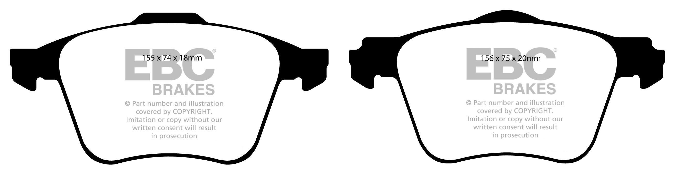 EBC Brake Pads - Ultimax