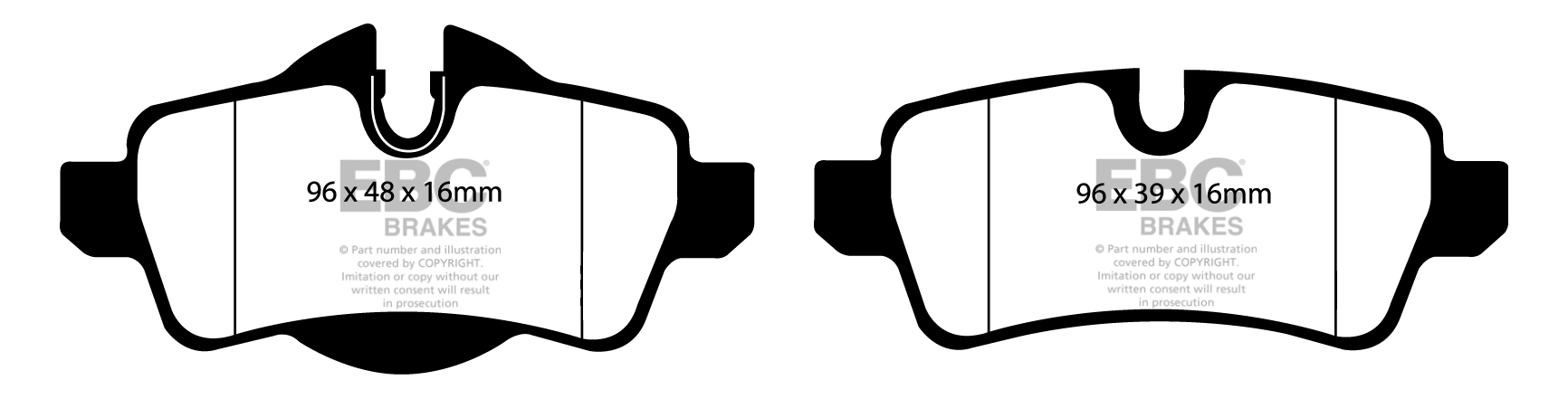 EBC Brake Pads - Ultimax