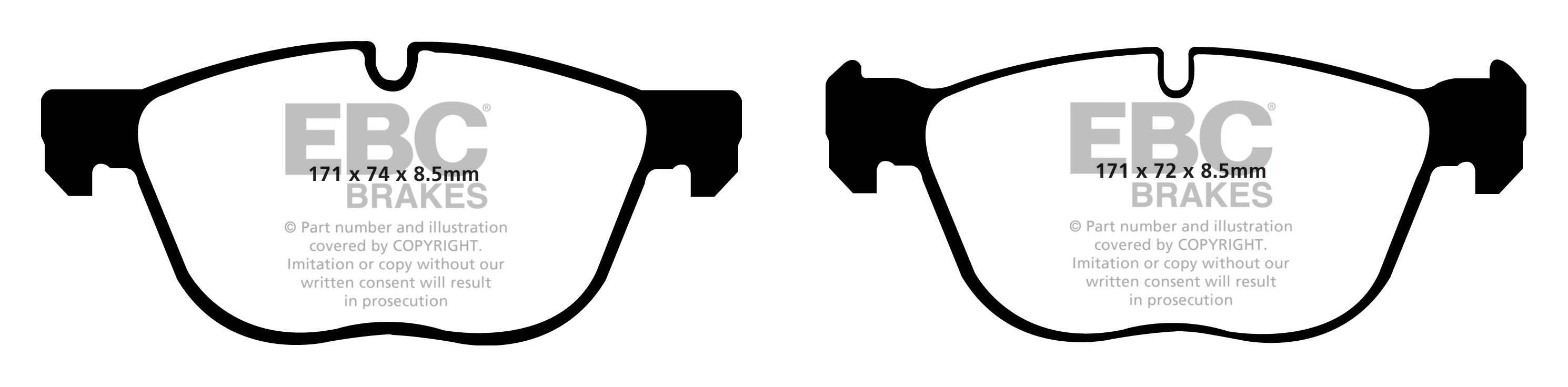 EBC Brake Pads - Ultimax