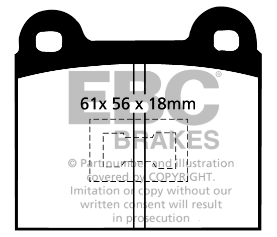 EBC Brake Pads - Ultimax