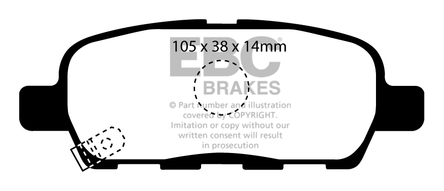EBC Brake Pads - Ultimax