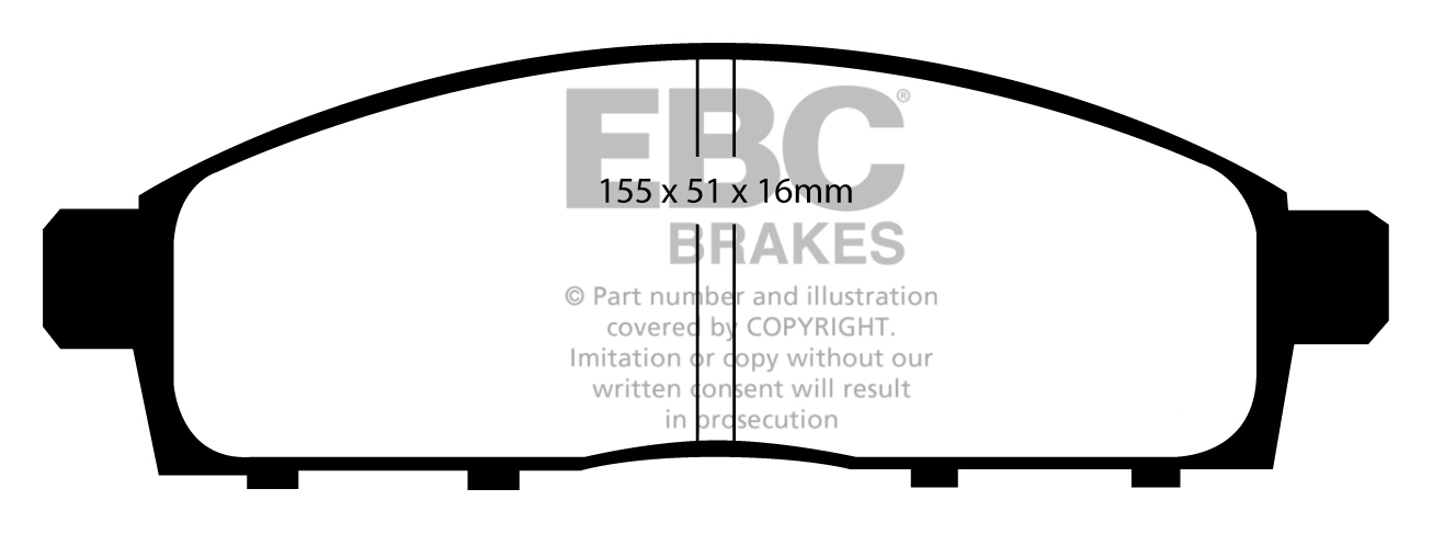 EBC Brake Pads - Ultimax