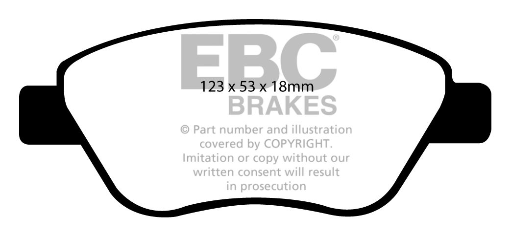 EBC Brake Pads - Ultimax