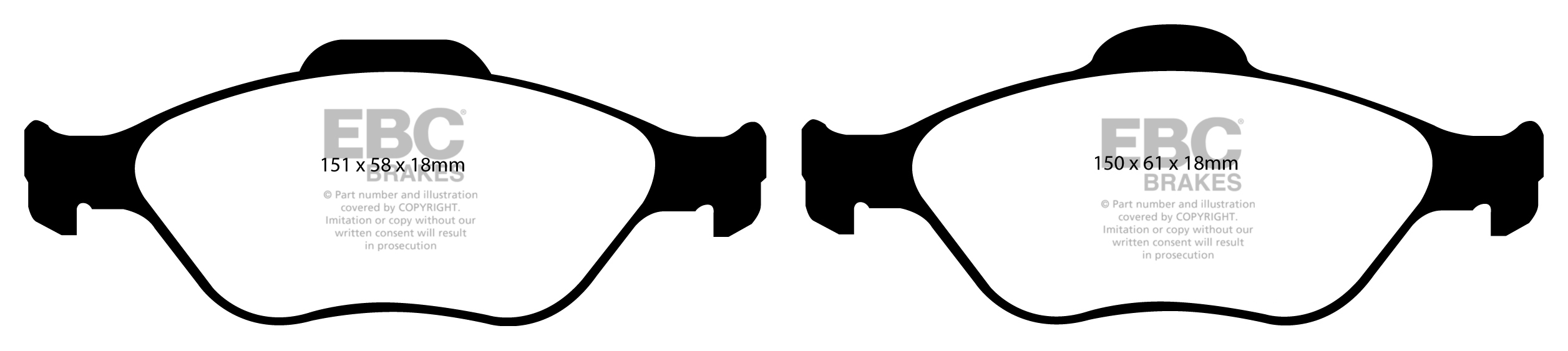 EBC Brake Pads - Ultimax