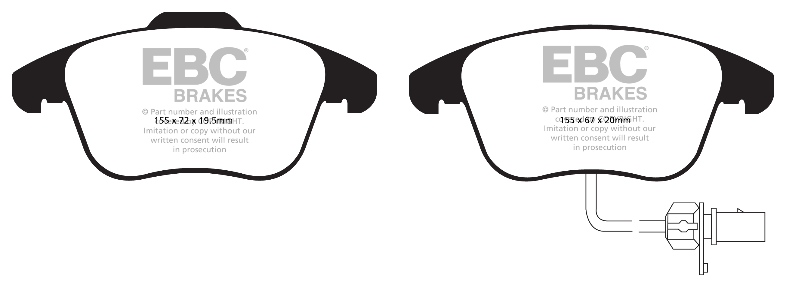 EBC Brake Pads - Ultimax