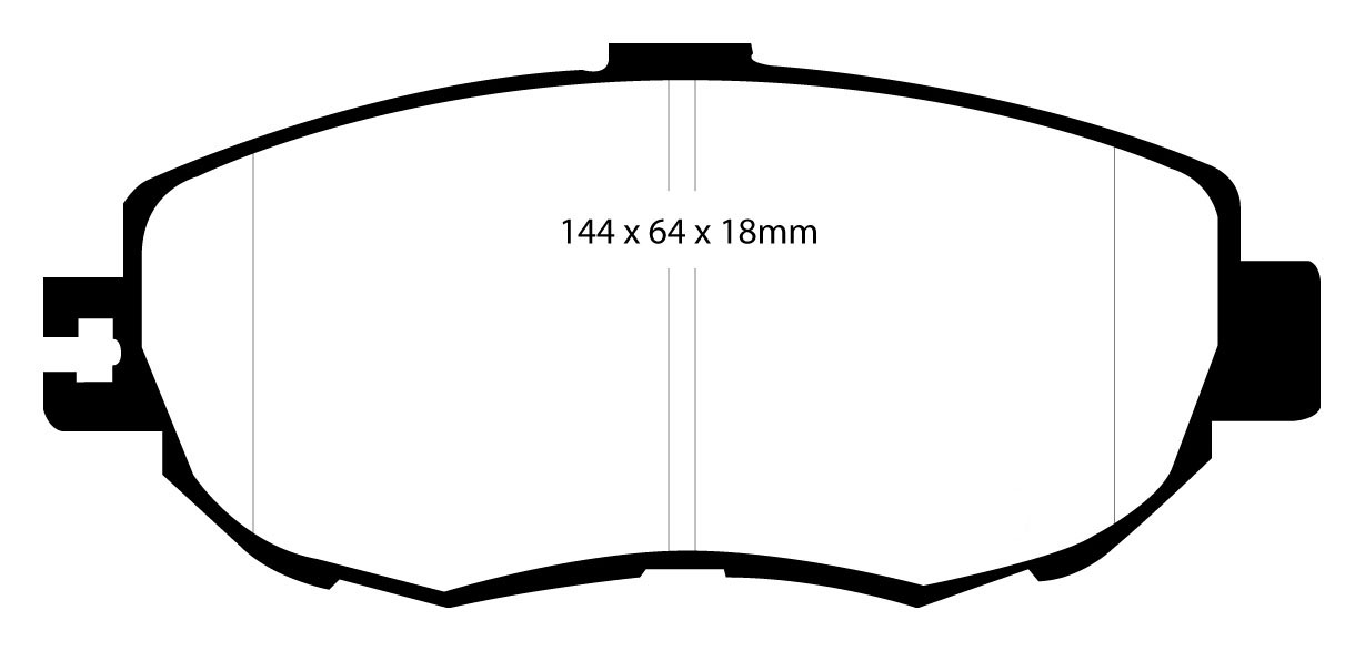 EBC Brake Pads - Green Stuff