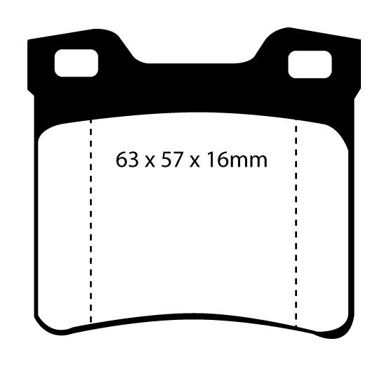 EBC Brake Pads - Green Stuff