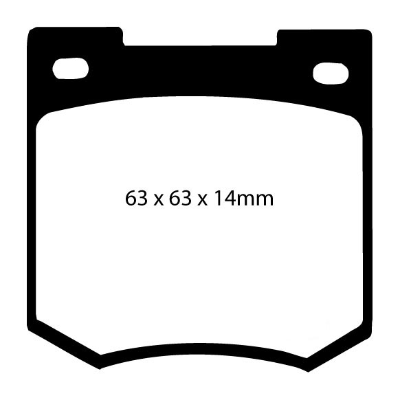 EBC Brake Pads - Green Stuff