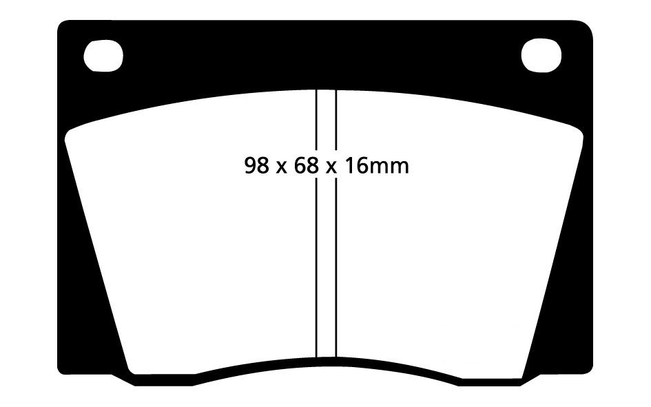 EBC Brake Pads - Green Stuff