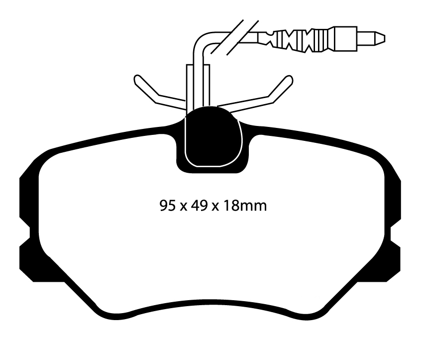 EBC Brake Pads - Green Stuff