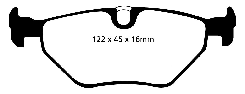 DP21091 - EBC Brake Pads - Green Stuff