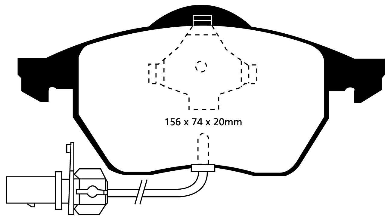 EBC Brake Pads - Green Stuff