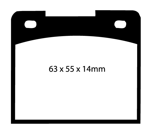 EBC Brake Pads - Green Stuff