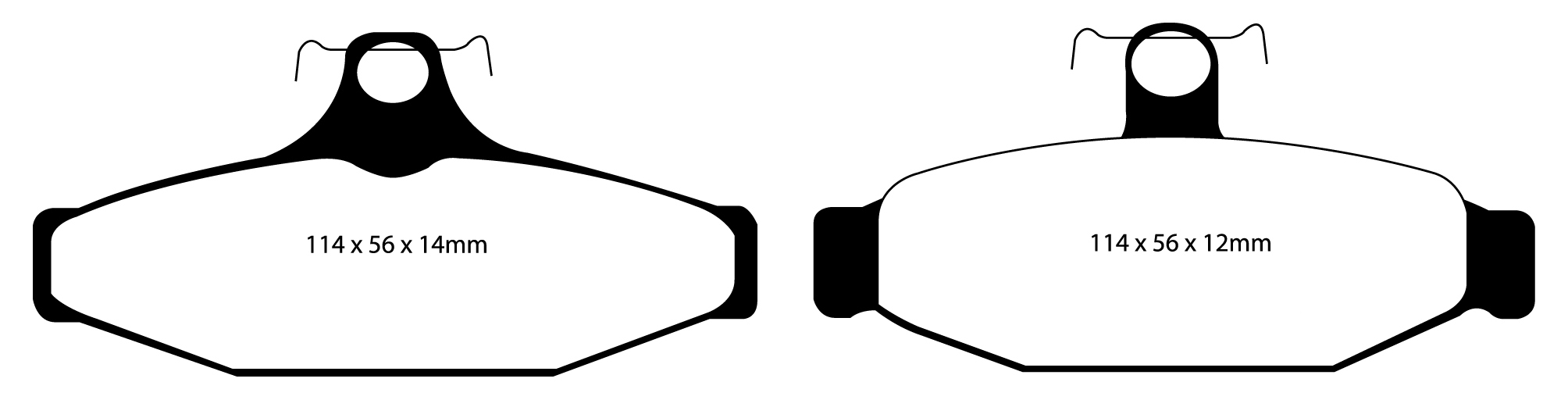 EBC Brake Pads - Green Stuff