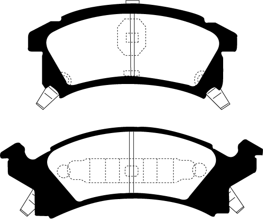 EBC Brake Pads - Green Stuff