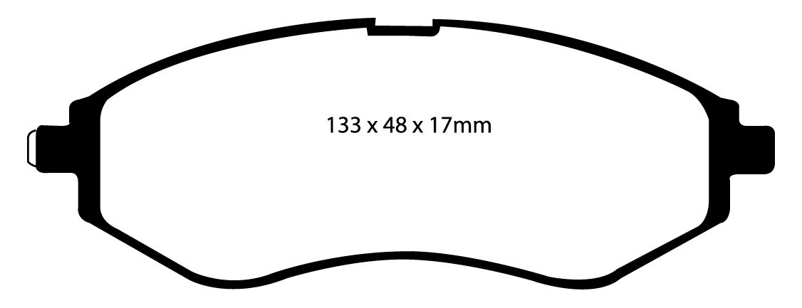 EBC Brake Pads - Green Stuff