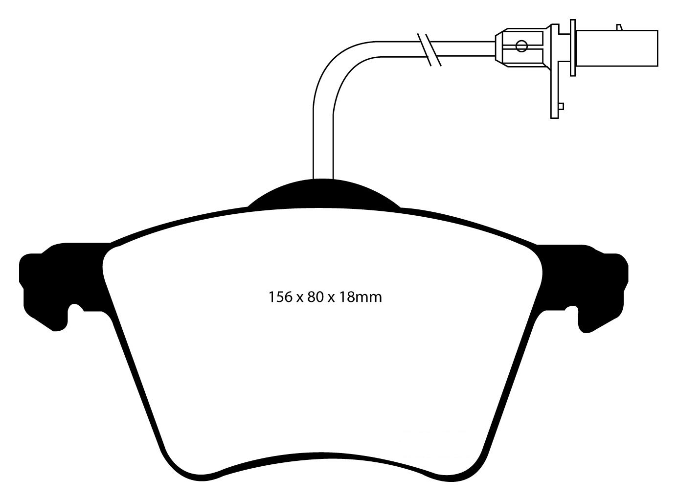 EBC Brake Pads - Green Stuff