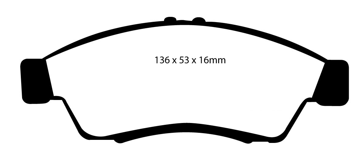 EBC Brake Pads - Green Stuff