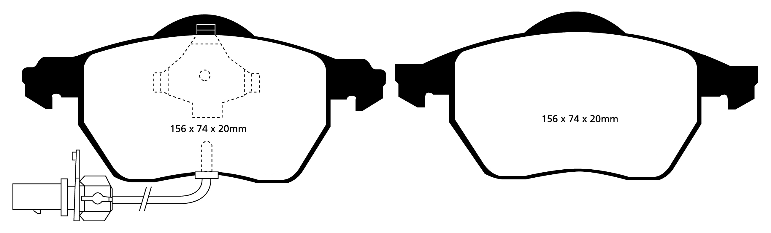 EBC Brake Pads - Green Stuff