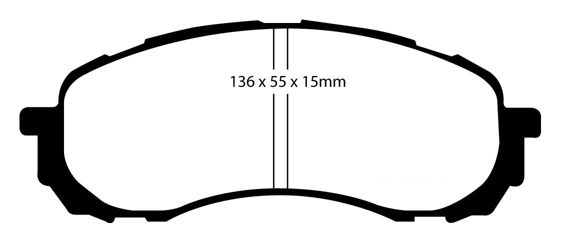 EBC Brake Pads - Green Stuff