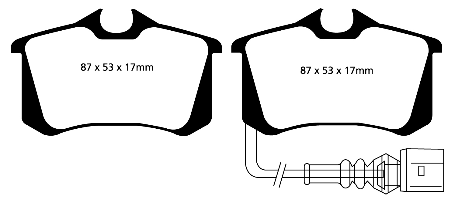 EBC Brake Pads - Green Stuff