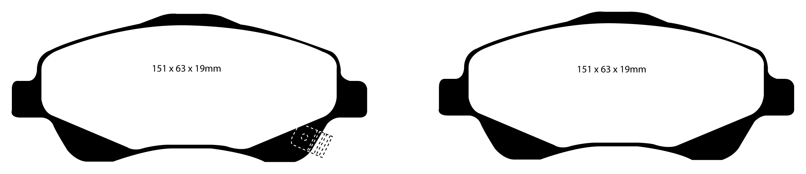 EBC Brake Pads - Green Stuff