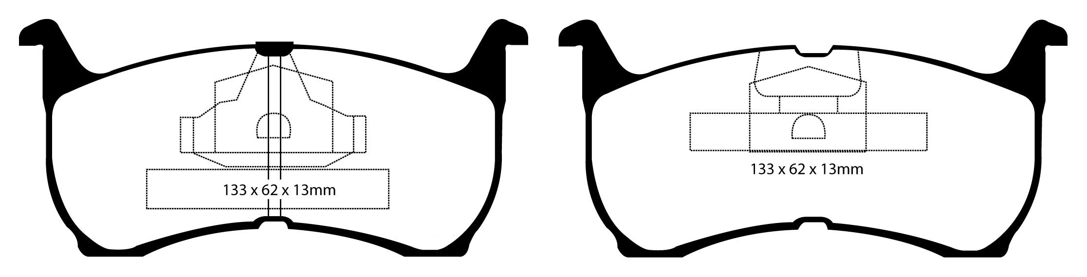 EBC Brake Pads - Green Stuff