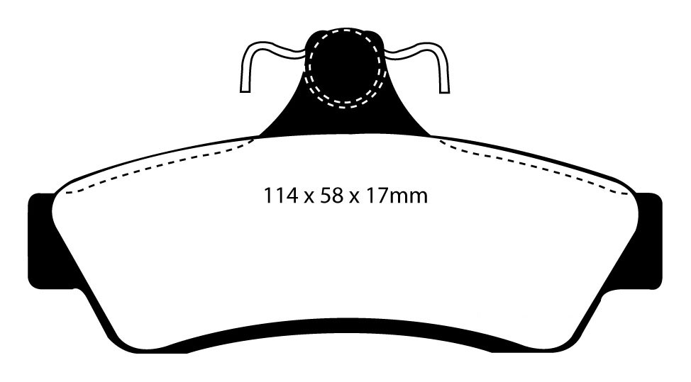 EBC Brake Pads - Green Stuff