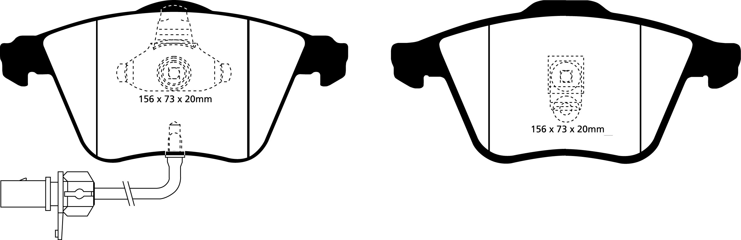 EBC Brake Pads - Green Stuff