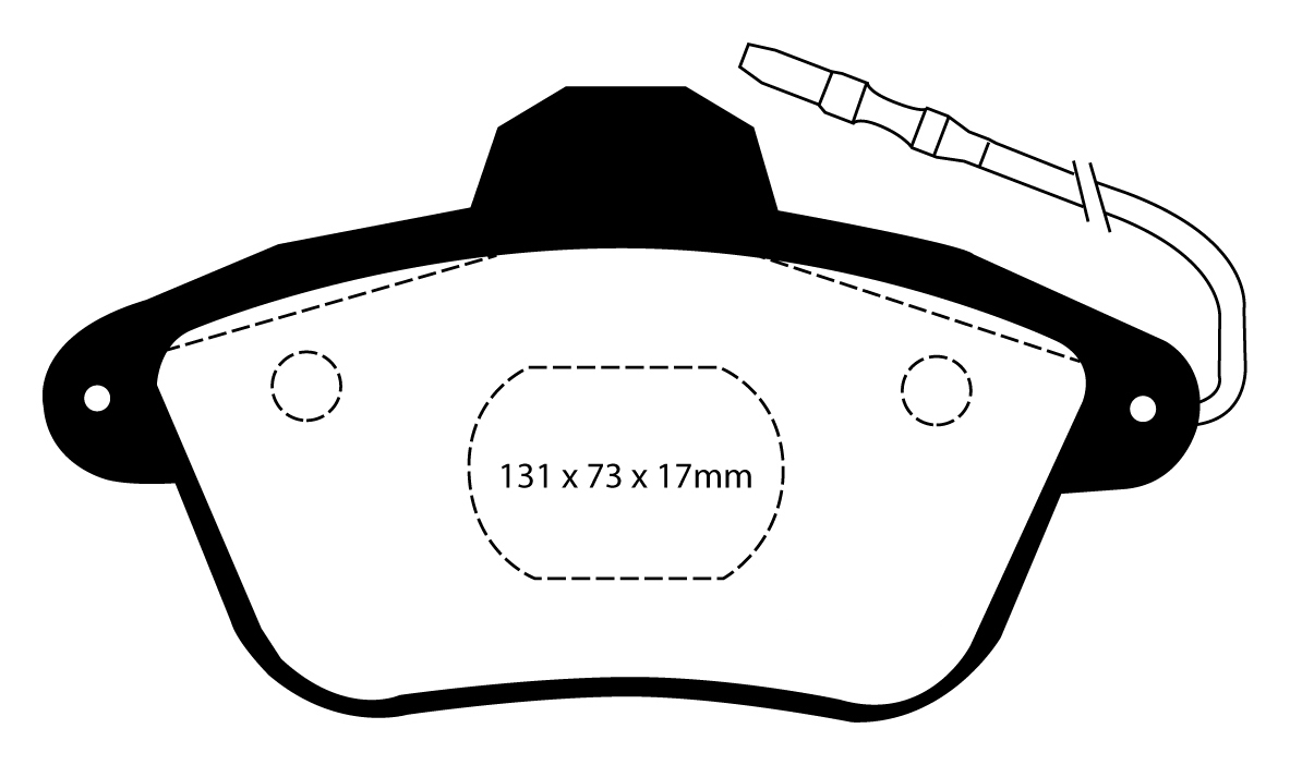 EBC Brake Pads - Green Stuff