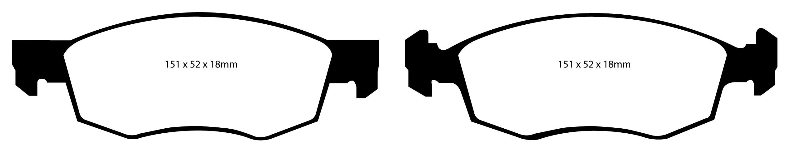 EBC Brake Pads - Green Stuff