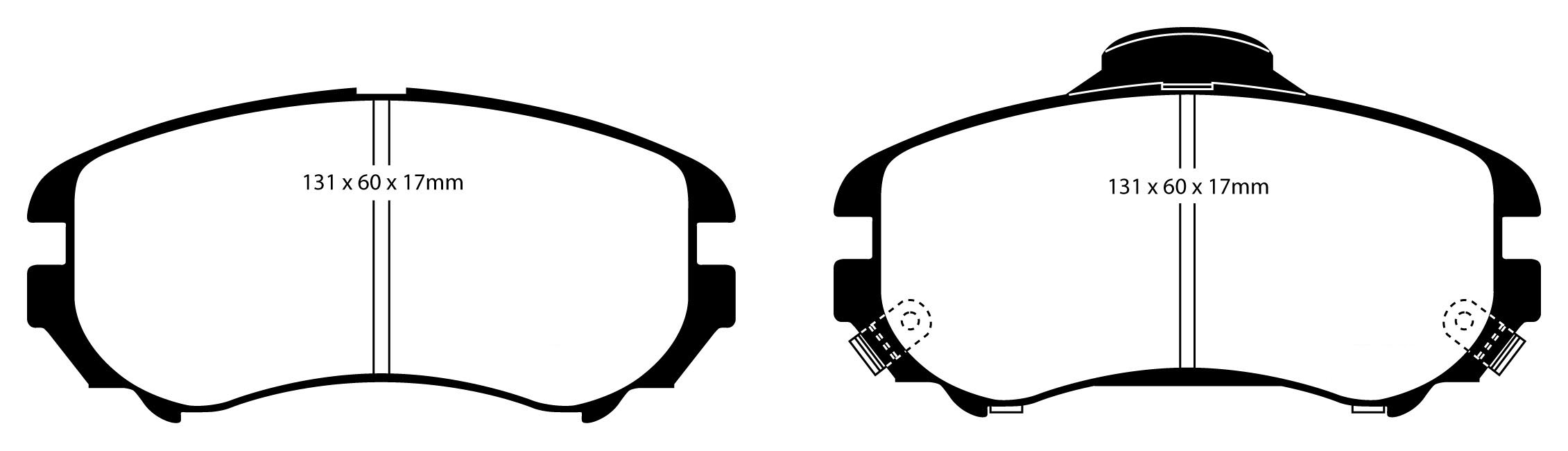 EBC Brake Pads - Green Stuff