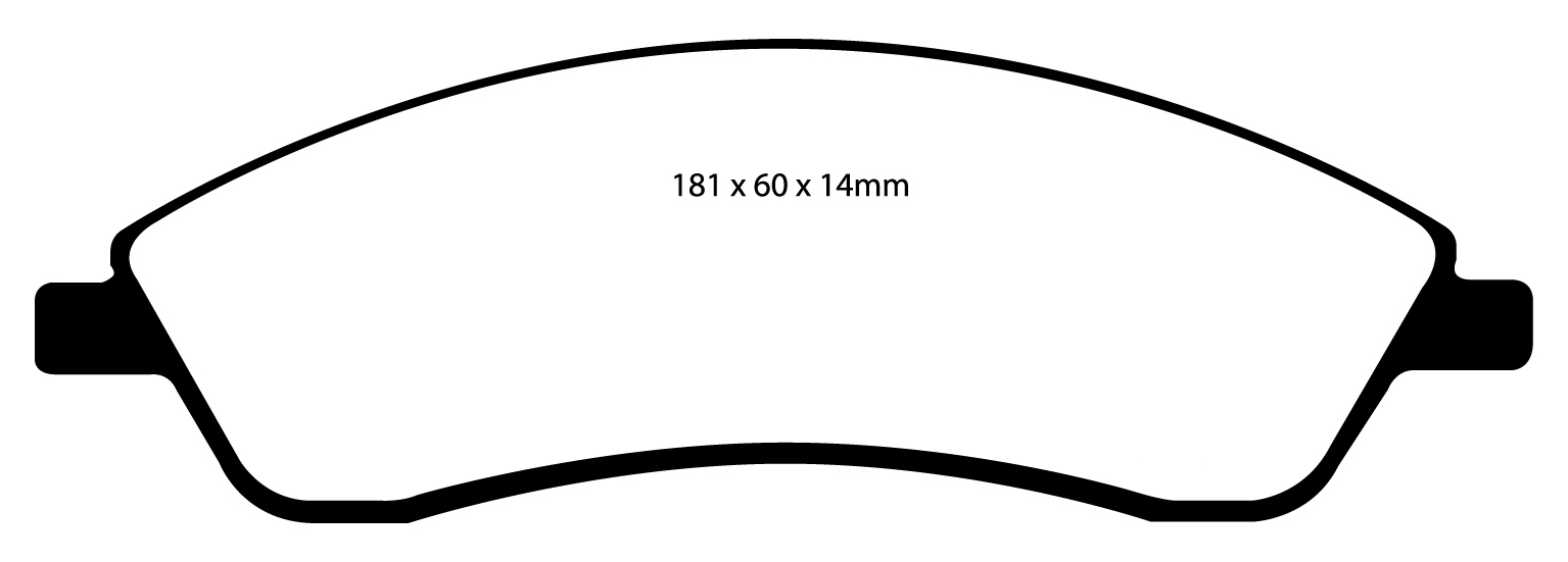 EBC Brake Pads - Green Stuff